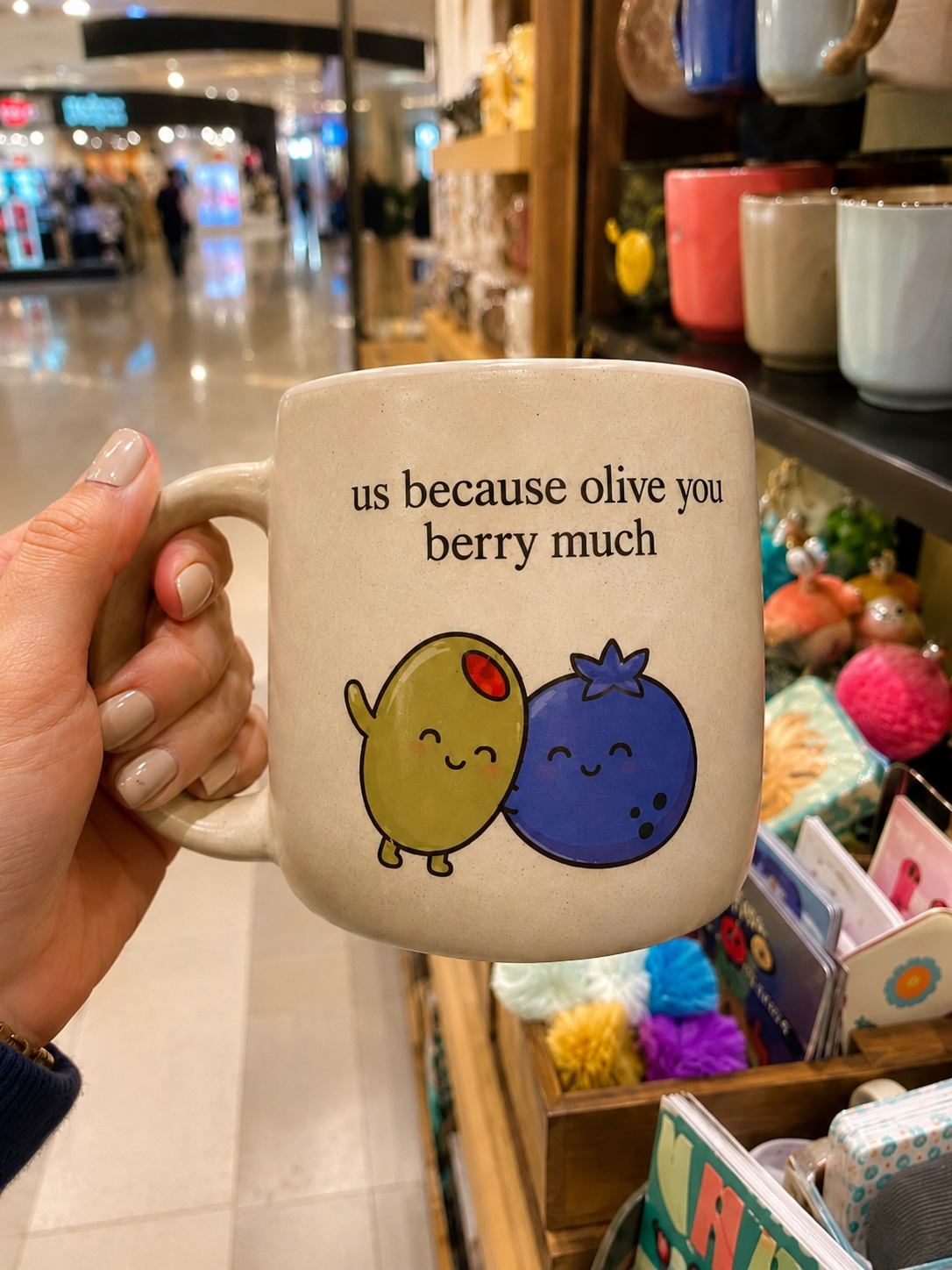 Olive You Berry Much Mug
